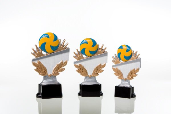 Sport-Ständer "Volleyball", resin, 16 bis 20 cm hoch, 3 Größen
