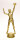 Sportfigur "Volleyball- Herren", 17,6 cm hoch, mit Sockel goldfarbig