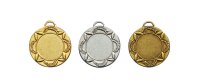 Zamak-Medaille mit 40 mm Ø,...