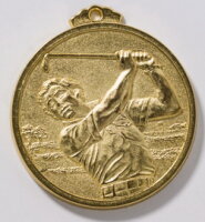 Medaille "Männergolf" mit 68 mm Ø,...