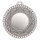 Zamak-Medaille "Blüten" 50 mm Ø, gold-/silber-/bronzefarbig,