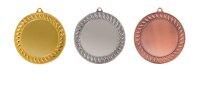 Eisen-Medaille mit Sternring 70 mm &Oslash;, gold, silber...