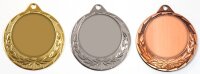 Eisen-Medaille "Ellipse" mit 70 mm Ø,...