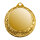 Eisen-Medaille &quot;Ellipse&quot; mit 70 mm &Oslash;, gold-/silber-/bronzefarbig,