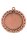 Zamak-Medaille mit Siegerkranz und 70 mm Ø, verschiedene Farben,