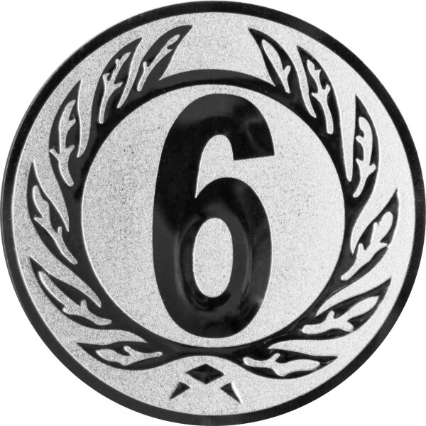 Jubiläum, Zahl 6 Emblem