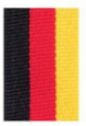 Band 22  mm breit, Schwarz- Rot- Gelb