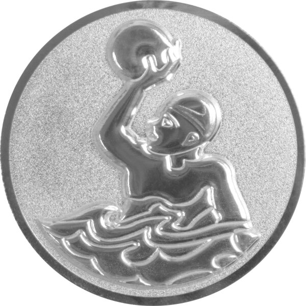 Wasserball 3D Emblem, 50 mm bronze