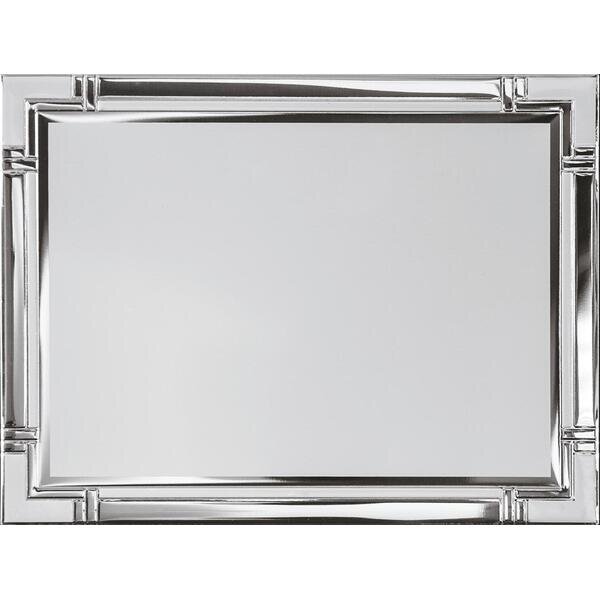Metallauflage 20 x 15 cm für Holzplaketten, silberfarbig
