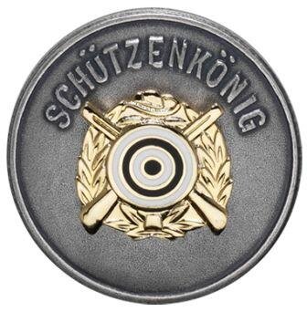 Königsabzeichen mit Sicherheitsnadel