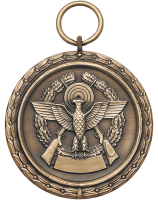 Schützenmedaille mit Öse