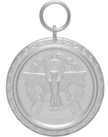 Schützenmedaille mit Öse