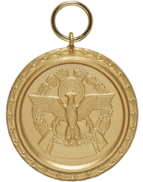 Schützenmedaille mit Öse