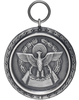 Schützenmedaille mit Öse