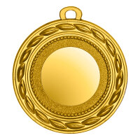 Zamak-Medaille Standard, 50 mm Ø, silberfarbig