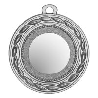 Zamak-Medaille Standard, 50 mm Ø, silberfarbig