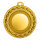 Zamak-Medaille Standard, 50 mm Ø, silberfarbig