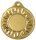 Eisen-Medaille "Spitzen innen", 50 mm Ø, gold-/silber-/bronzefarbig,