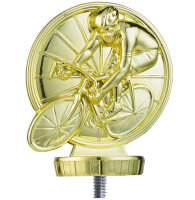 Pokalfigur "Radsport- Rennradl", goldfarbig,...