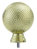 Pokalfigur "Golfball", Gelb, ca. 105mm hoch