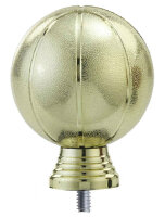 Pokalfigur "Basketball", Gold, ca. 105mm hoch