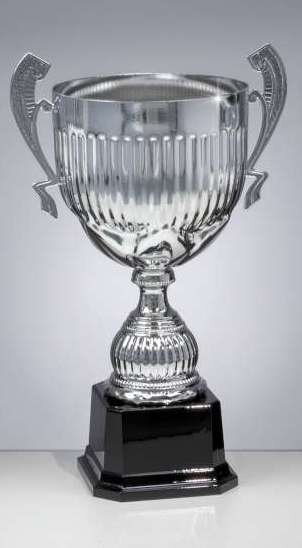 Henkel - Pokal "Vivian" silberfarbig, Höhe 462 bis 540mm
