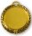 Zamak-Medaille Lorbeerkranz, 70mm Silber
