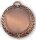 Zamak-Medaille Lorbeerkranz, 70mm Silber