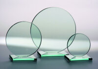 Glas-Award - rund, 3 unterschiedliche Größen