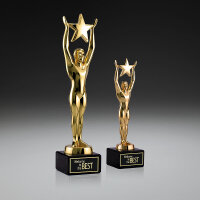 Der Award "Auszeichnung mit Stern", massiv 18K...