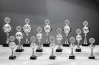 Karnevalsorden "Stern", Ø 70 mm,  bronze