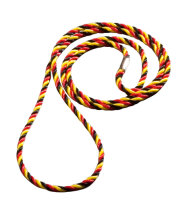 Halsband - Kordel, Ø 3 mm, dreifarbig