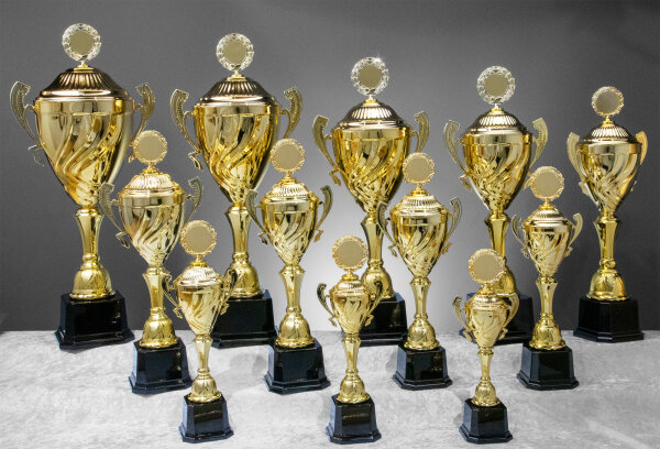 Henkel - Pokal "TALISA" goldfarbig, 360 bis 720 mm