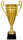 Henkel - Pokal "YULIA" goldfarbig, 75 cm