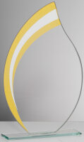 Glas-Award 4mm - tropfenform, 3 unterschiedliche...