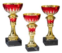 Pokal "FRANZISKA" bicolor, mit schwarzem...