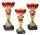Henkel - Pokal "LUDWIG" silberfarbig, 75,5 cm