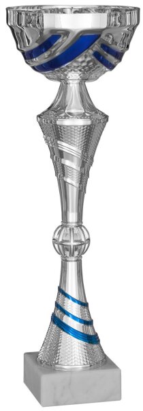 Glas-Award 4mm - tropfenform, Silber