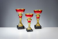 Pokal "FRANZISKA" bicolor, mit schwarzem...