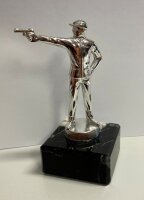 Pokal "FRANZISKA" bicolor, mit schwarzem Marmorsockel