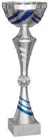 Pokal "AARON" bicolor, mit weißem Marmorsockel