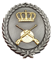 Königsabzeichen groß mit Sicherheitsnadel...