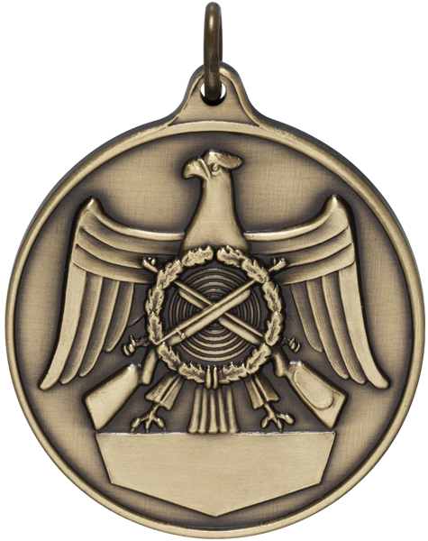 Königstaler Adler mit Ring und Öse, Ø 40mm