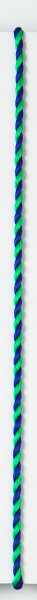 Halsband - Kordel, Ø 3 mm,  Blau-Grün