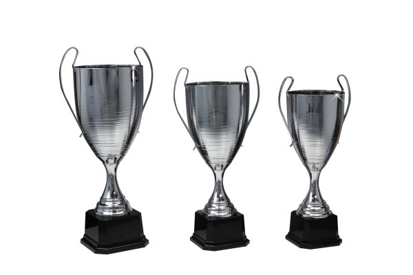 Henkel - Pokal "Vinya" silberfarbig, Höhe 584 bis 700mm
