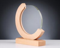 Holz-Glas Award Buche, Höhe 195mm