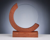 Holz-Glas Award  Mahagoni Höhe 195mm