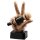 Musik-Ständer "Hand mit Mikrofon", Resin, 13 cm