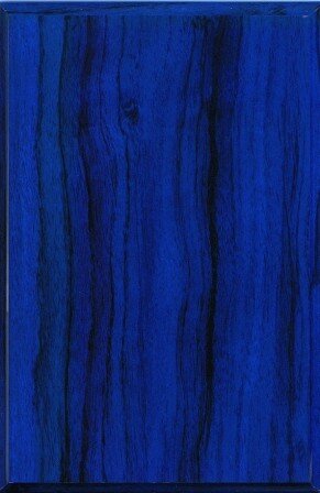 Plakette Holz-Look blau, verschiedene Größen