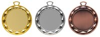 Zamak-Medaille "Sternspitzen" mit 70 mm...